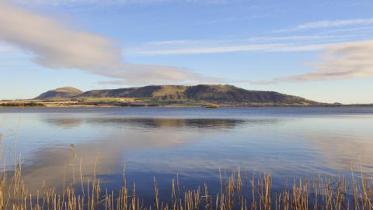 Aerial view of Loch Fleet NNR, North Highland Area.   ©P&A Macdonald/NatureScot
